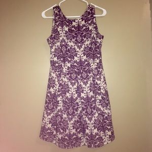 💜Purple & Tan Dress💜